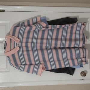 St. Johns Bay Short sleeve multi color shirt XXL